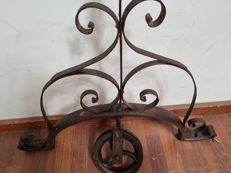 Arco de Aljibe Hierro Forjado Antiguo - imagen 6