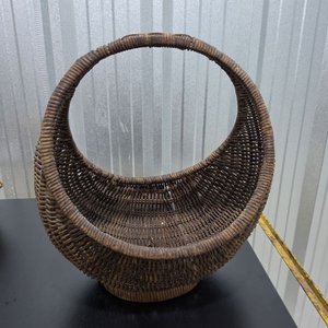 Conjunto de Cestas de Mimbre Artesanales Variadas - imagen 12