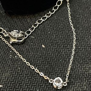 Pulsera Swarovski Infinito Cristales Plateada con Estuche Original - imagen 7