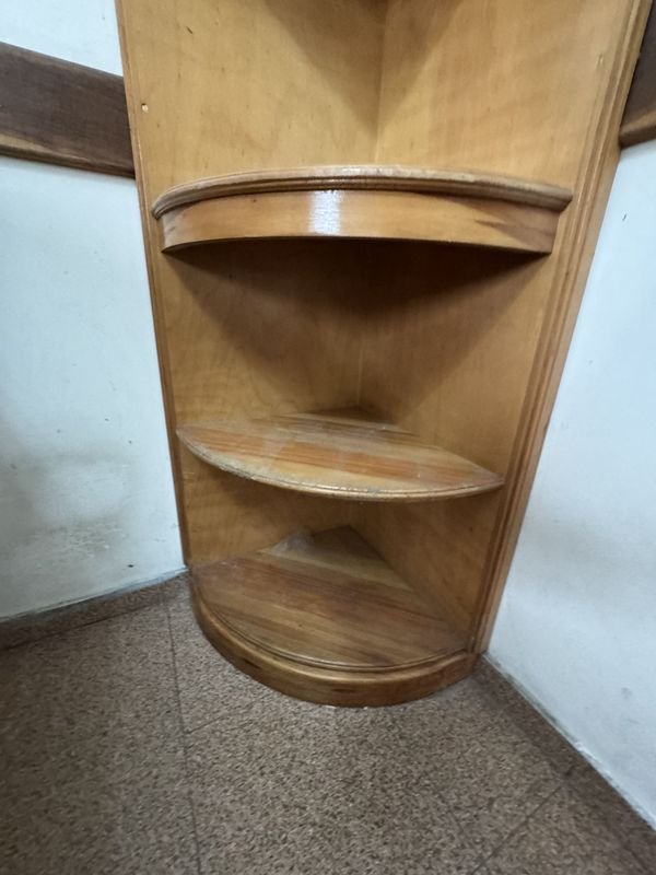 Estante esquinero de diseño curvo - imagen 5