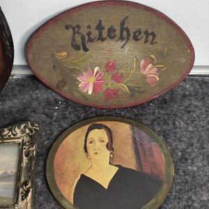 Lote de 4 Cuadros Antiguos Decorativos - imagen 4