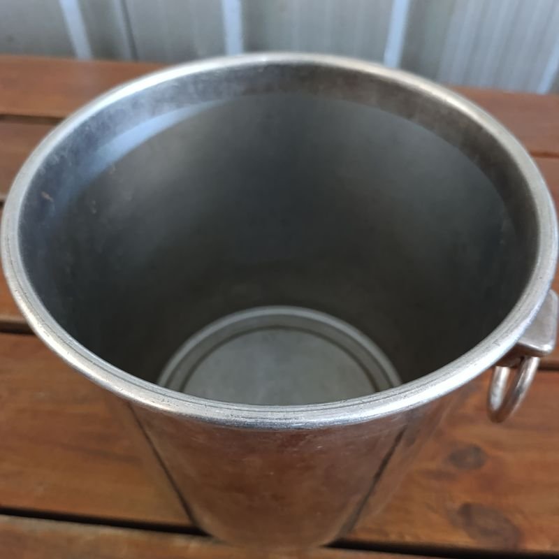 Champagnera Vintage en Metal Blanco - imagen 5