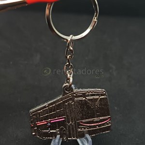 Llavero Metálico con Diseño de Ómnibus Urbano - imagen 2