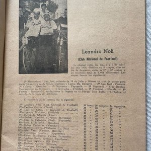 Libro Novena Vuelta Ciclista del Uruguay 1952 con Mapa de Etapas y Publicidad - imagen 7