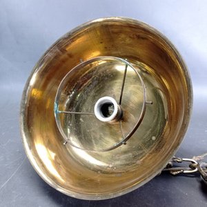 Colgante de Bronce con Cadena y Florón - Buen Estado - imagen 3