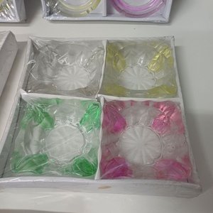 Ceniceros de Vidrio con Diseños Florales - Pack de 40 Unidades - imagen 3