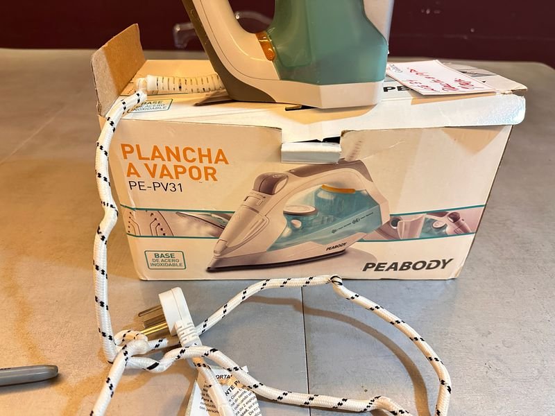 Plancha Peabody con caja FUCIONANDO - Electrodomésticos - imagen 5