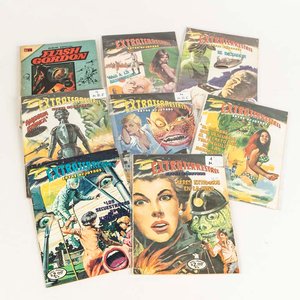 8 revistas comic`s 7 extraterrestres entre nosotros y 1 Flash Gordon  - imagen 1