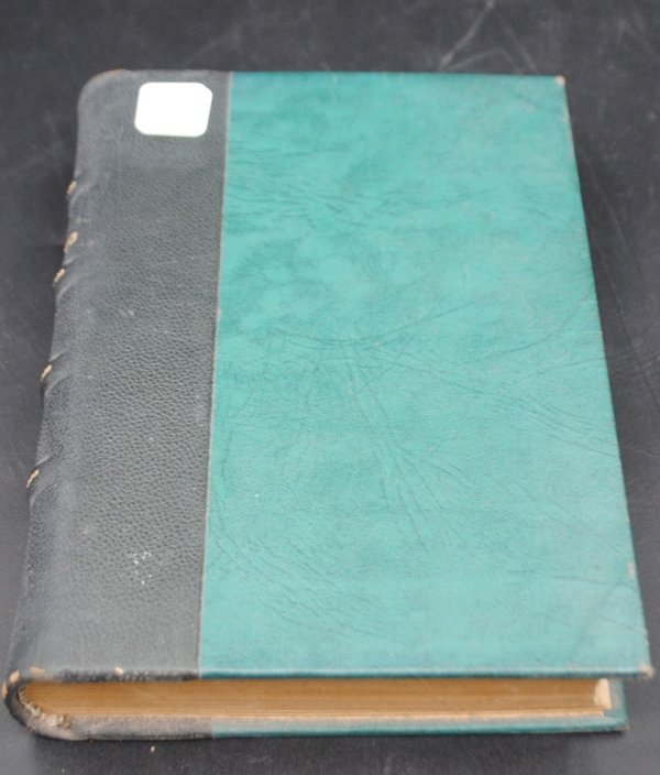 Libro L Equivoco con cubierta de cuero y notas manuscritas - imagen 2