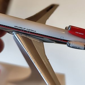 Avión Boeing 727 Ansett Australia Escala 1/400 con Base - imagen 2