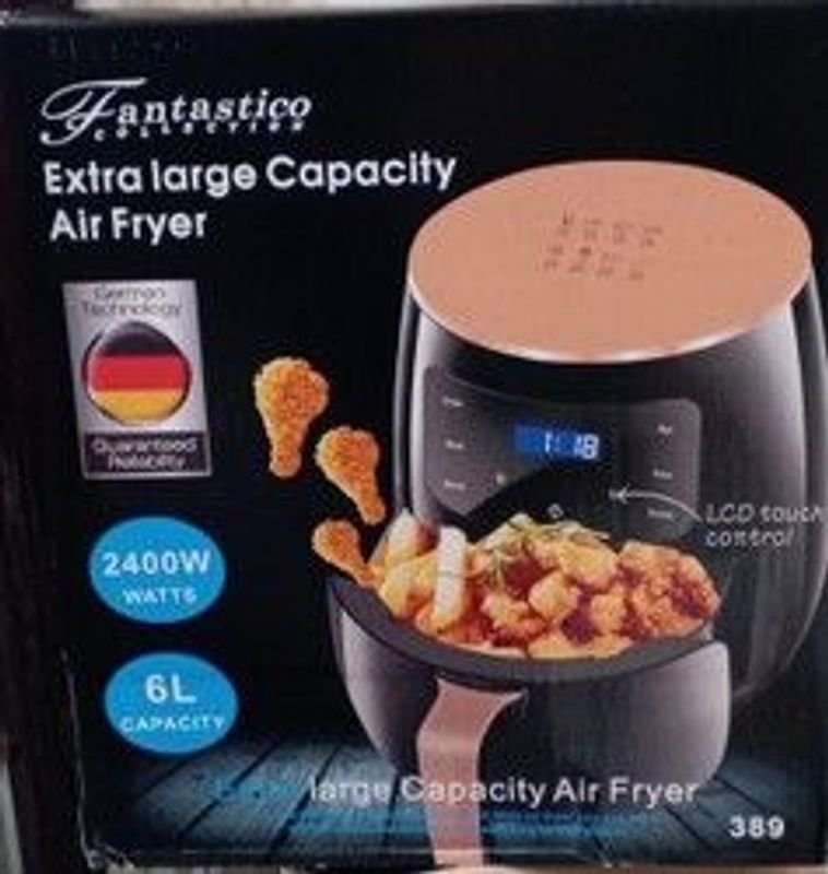 Lote anterior: Freiodara de aire - excelente calidad, capacidad de 6 ltr. 2400 W