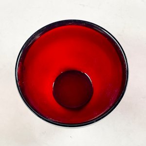 Centro de Cristal Rubí Orrefors - Diseño Nórdico - imagen 2