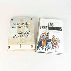 Lote siguiente: 2 Libros: Los Trastámaras y La Aparición del Hombre