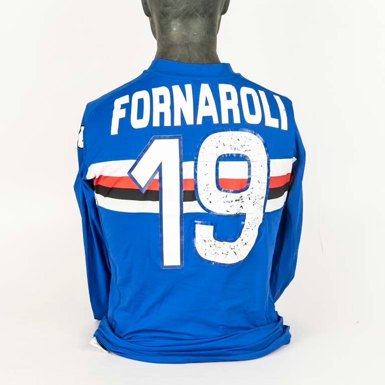 Camiseta de fútbol de la Sampdoria de Italia marca Kappa - imagen 2
