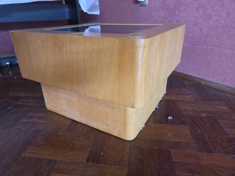 Mesa lateral con espejo en la tapa para hogar - imagen 3