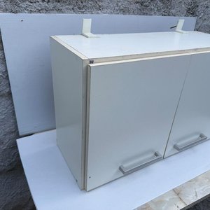 Mueble Aéreo Blanco MDF con Estante - imagen 3