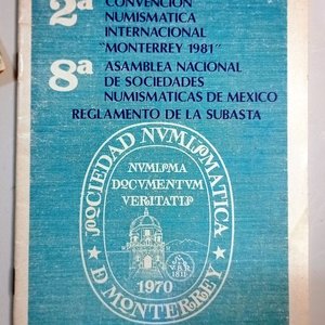 13 Publicaciones Mexicanas de Monedas y Reglamento de Subasta Numismática - imagen 11
