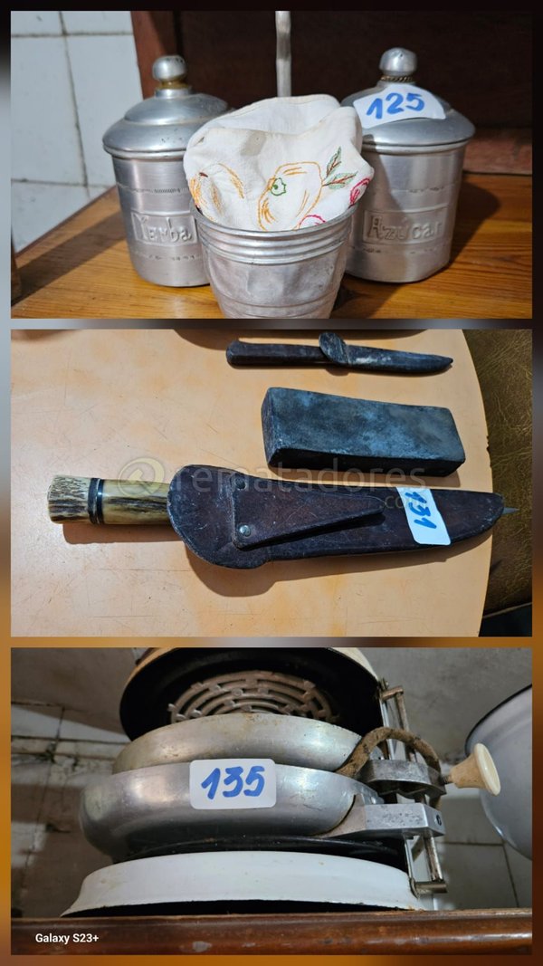 Lote de Utensilios de Cocina y Herramientas Antiguas