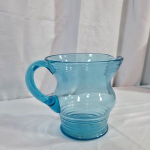 Jarra de Vidrio Azul Transparente - imagen 2