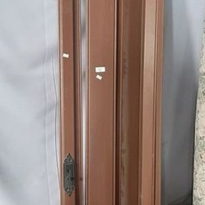 Puerta Plegable Marrón de PVC - imagen 2