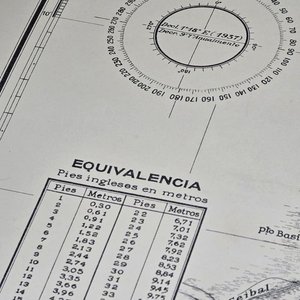 Plano de Navegación Río Uruguay: Desembocadura a Concepción (1936) - 3 Láminas - imagen 4