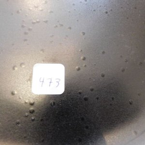 Plato de mesa negro - imagen 4