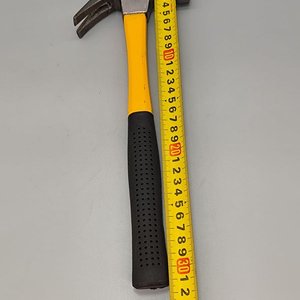 Martillo de Uña con Mango de Fibra Amarillo y Negro - 500 gramos - imagen 7