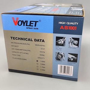 Pistola de Pintar Voylet AS1001 HVLP Profesional - imagen 3