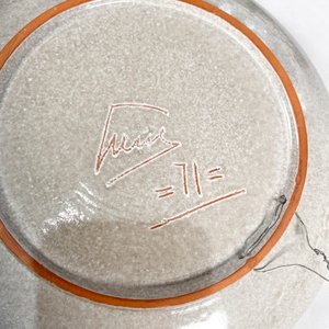Dos Platos Decorativos Firmados en Cerámica - imagen 5