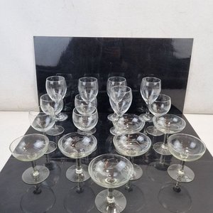 Juego de 17 Copas de Cristal Variadas - imagen 2