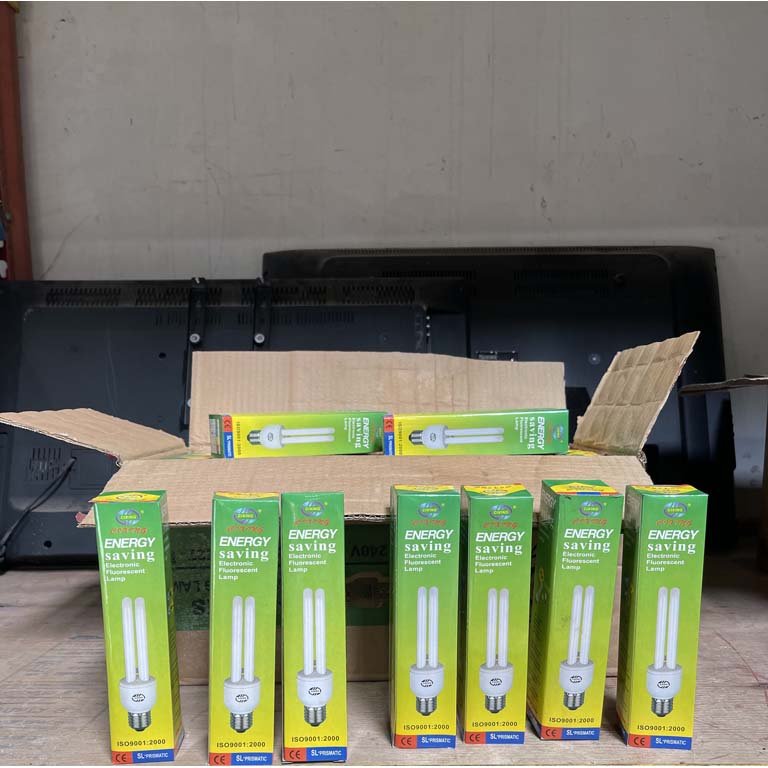 Pack 50 Lámparas Ahorradoras de Energía Fluorescentes