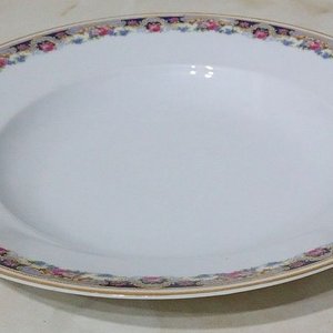 Plato Hondo de Porcelana Alemana Tirschenreuth con Diseño Floral Clásico - imagen 3