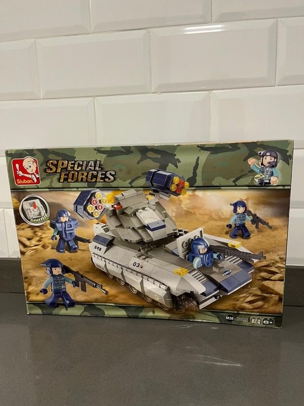 Set de Construcción "Special Forces" Tipo LEGO