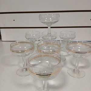 Lote de 19 Copas de Cristal Variadas - imagen 4