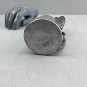 Lechera Antigua de Aluminio con Tapa - imagen 5