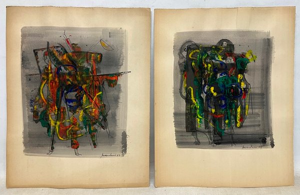 Andrés Montani - Figuras abstractas en papel