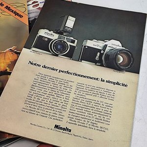 Lote de Revistas Atlas Air France Años 80 y Banderín Alitalia - imagen 7