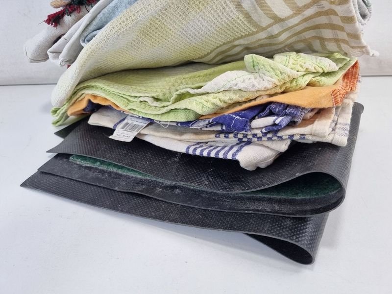Lote de textiles para cocina - Gran variedad de colores y patrones - imagen 3