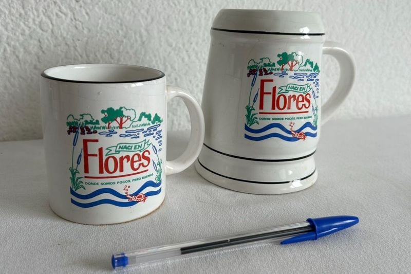 Jarra de cerveza y taza personalizada con monograma - imagen 2