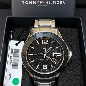 Reloj Tommy Hilfiger Executive Black Edition Acero Inoxidable Full Set - imagen 2