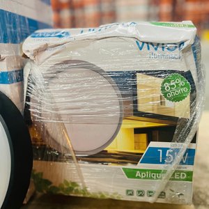 Lote de 10 Apliques LED Redondos VIVION 15W para Exterior - imagen 3