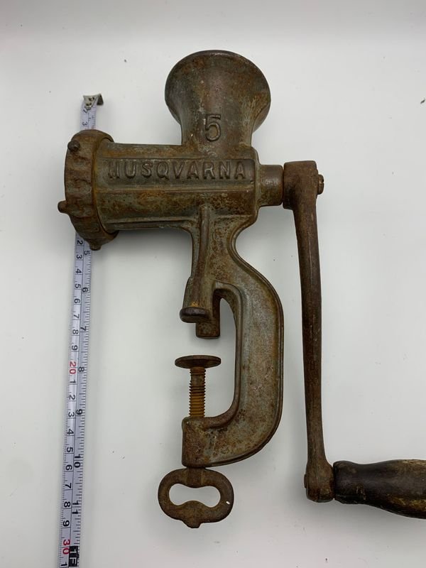Antigua máquina de picar carne para venta - imagen 4