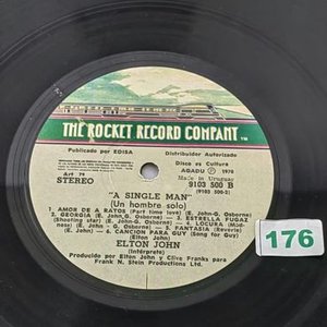 Vinilo Elton John "A Single Man" (Un Hombre Solo) - imagen 4