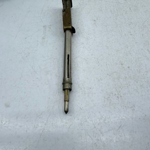 Antiguo Sello de Tinta y Porta Plumas/Lápiz Metálico - imagen 4