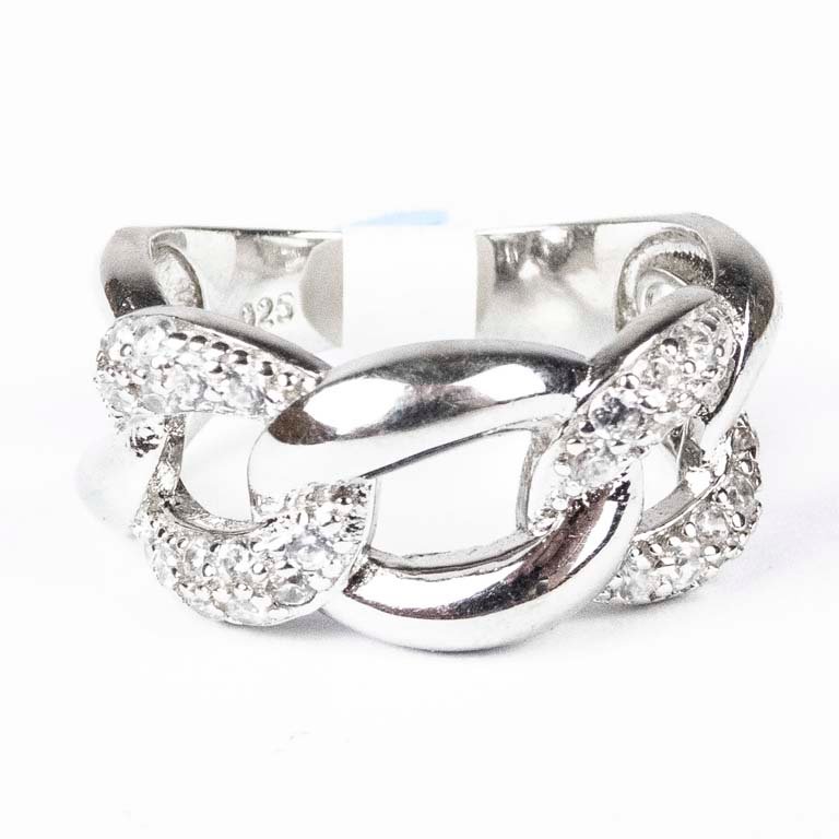 Anillo de Plata 925 con Circones