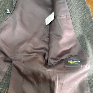 Saco de Vestir Talle 52 Marrón Tweed - imagen 5