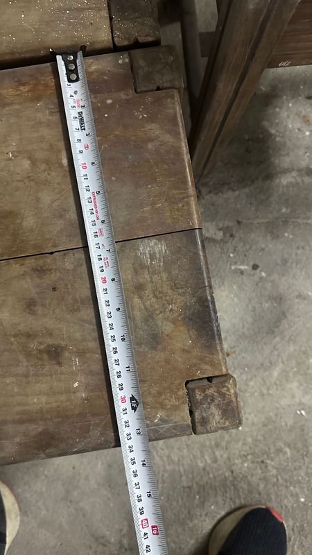 Bancos de madera usados - imagen 8