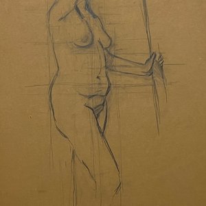 Lote anterior: Dibujo "Desnudo" de Horacio Torres - Lápiz sobre Papel 62x45 cm