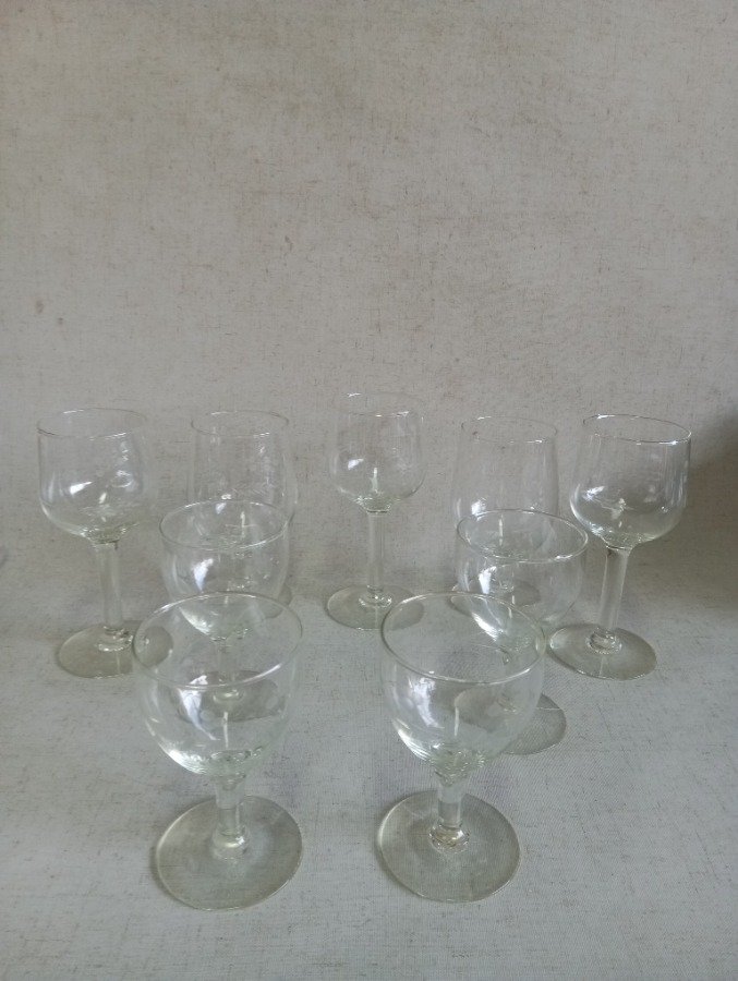 9 Copas Finales con Tallado Antiguo - imagen 2