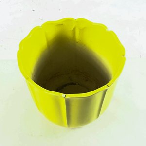 Macetero de Loza Olmos Amarillo - imagen 2
